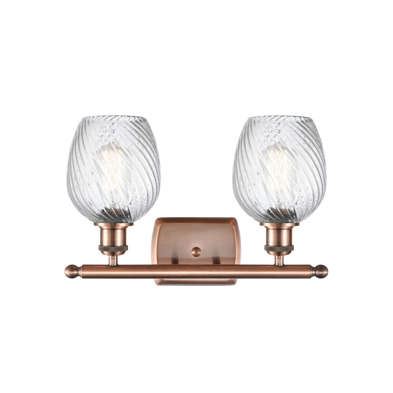 Innovations Lighting Salina 2 Light Bath Vanity Light Part Of The Ballston Collection 516-2W-AC-G292-LED