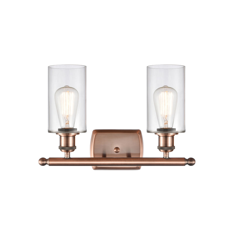 Innovations Lighting Clymer 2 Light Bath Vanity Light Part Of The Ballston Collection 516-2W-AC-G802-LED