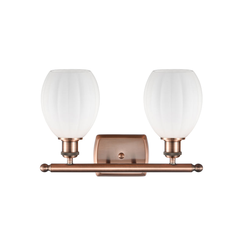 Innovations Lighting Eaton 2 Light Bath Vanity Light Part Of The Ballston Collection 516-2W-AC-G81-LED