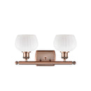 Innovations Lighting Fenton 2 Light Bath Vanity Light Part Of The Ballston Collection 516-2W-AC-G91-LED