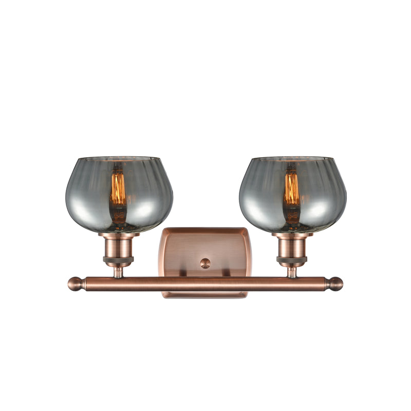 Innovations Lighting Fenton 2 Light Bath Vanity Light Part Of The Ballston Collection 516-2W-AC-G93-LED