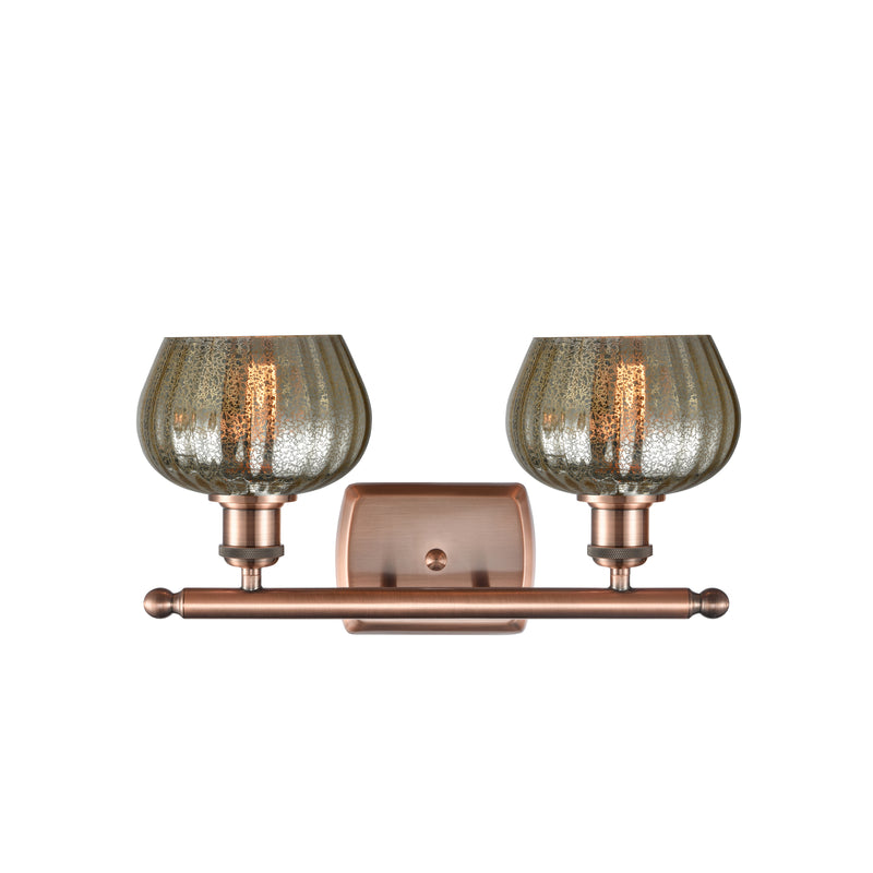 Innovations Lighting Fenton 2 Light Bath Vanity Light Part Of The Ballston Collection 516-2W-AC-G96-LED