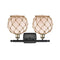 Innovations Lighting Farmhouse Rope 2 Light Bath Vanity Light Part Of The Ballston Collection 516-2W-BAB-G121-8RB-LED