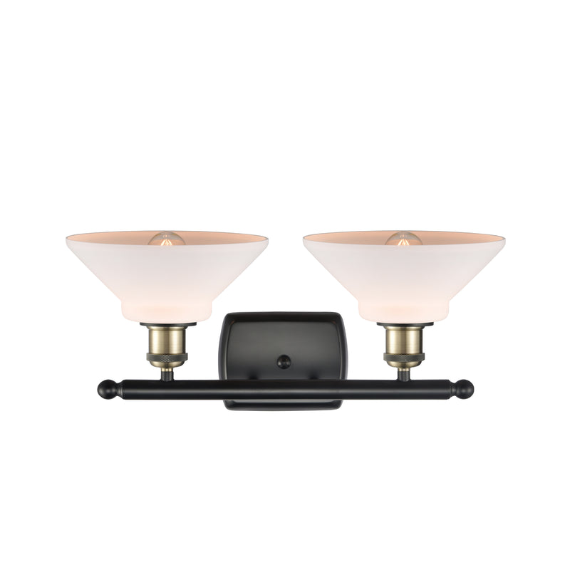 Innovations Lighting Orwell 2 Light Bath Vanity Light Part Of The Ballston Collection 516-2W-BAB-G131-LED