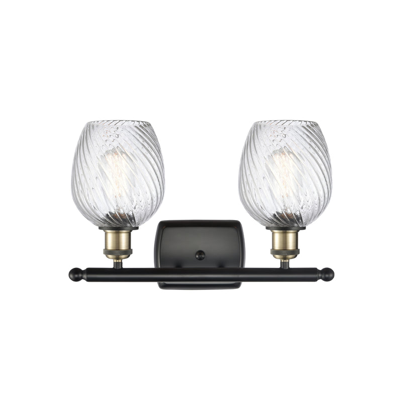 Innovations Lighting Salina 2 Light Bath Vanity Light Part Of The Ballston Collection 516-2W-BAB-G292-LED