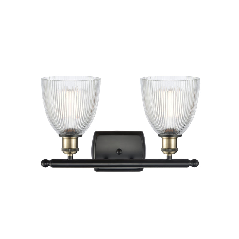 Innovations Lighting Castile 2 Light Bath Vanity Light Part Of The Ballston Collection 516-2W-BAB-G382-LED