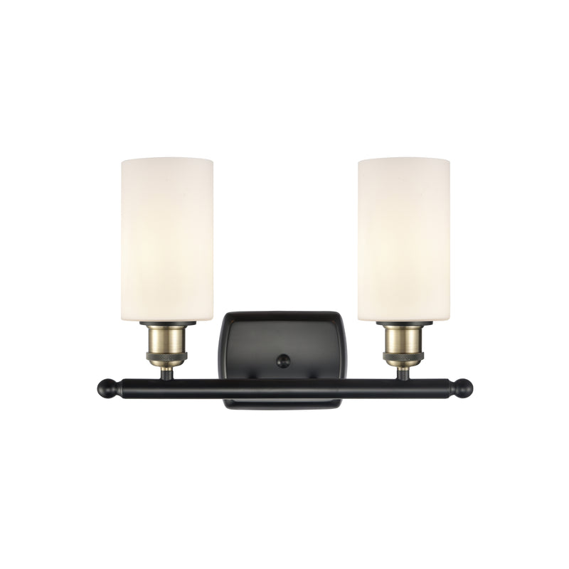 Innovations Lighting Clymer 2 Light Bath Vanity Light Part Of The Ballston Collection 516-2W-BAB-G801-LED