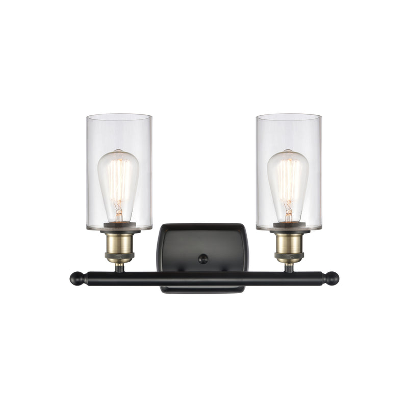 Innovations Lighting Clymer 2 Light Bath Vanity Light Part Of The Ballston Collection 516-2W-BAB-G802-LED