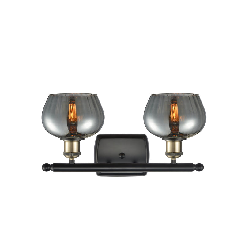 Innovations Lighting Fenton 2 Light Bath Vanity Light Part Of The Ballston Collection 516-2W-BAB-G93-LED