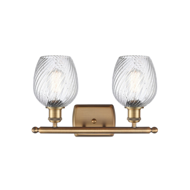 Innovations Lighting Salina 2 Light Bath Vanity Light Part Of The Ballston Collection 516-2W-BB-G292-LED