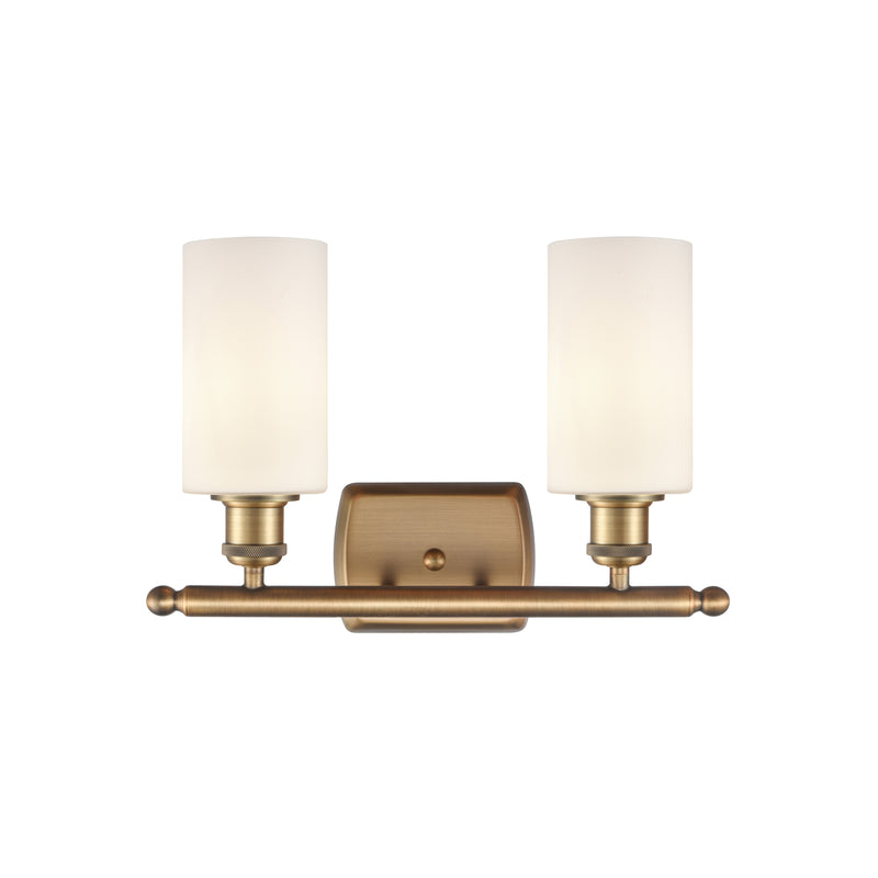 Innovations Lighting Clymer 2 Light Bath Vanity Light Part Of The Ballston Collection 516-2W-BB-G801-LED