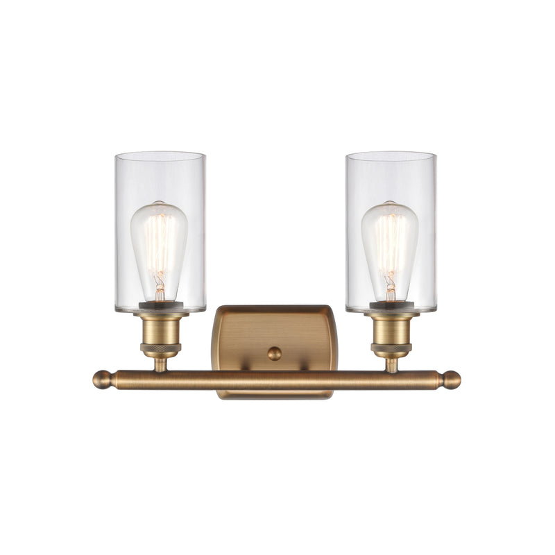 Innovations Lighting Clymer 2 Light Bath Vanity Light Part Of The Ballston Collection 516-2W-BB-G802-LED