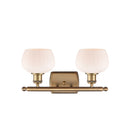 Innovations Lighting Fenton 2 Light Bath Vanity Light Part Of The Ballston Collection 516-2W-BB-G91-LED