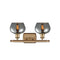 Innovations Lighting Fenton 2 Light Bath Vanity Light Part Of The Ballston Collection 516-2W-BB-G93-LED