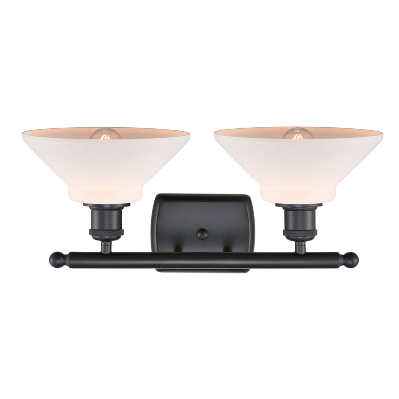 Innovations Lighting Orwell 2 Light Bath Vanity Light Part Of The Ballston Collection 516-2W-BK-G131-LED