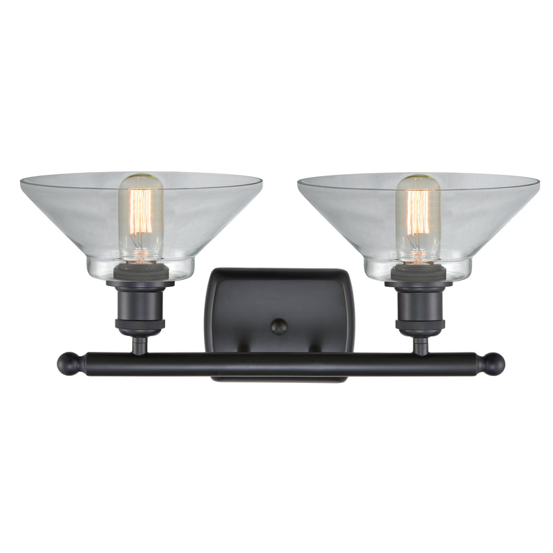 Innovations Lighting Orwell 2 Light Bath Vanity Light Part Of The Ballston Collection 516-2W-BK-G132-LED