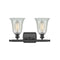 Innovations Lighting Hanover 2 Light Bath Vanity Light Part Of The Ballston Collection 516-2W-BK-G2811-LED