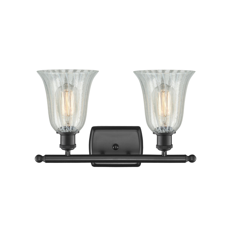 Innovations Lighting Hanover 2 Light Bath Vanity Light Part Of The Ballston Collection 516-2W-BK-G2811-LED