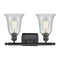 Innovations Lighting Hanover 2 Light Bath Vanity Light Part Of The Ballston Collection 516-2W-BK-G2812-LED