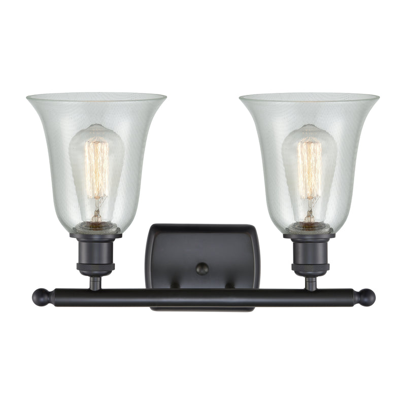 Innovations Lighting Hanover 2 Light Bath Vanity Light Part Of The Ballston Collection 516-2W-BK-G2812-LED