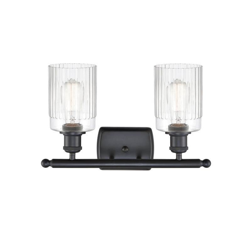 Innovations Lighting Hadley 2 Light Bath Vanity Light Part Of The Ballston Collection 516-2W-BK-G342-LED