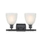 Innovations Lighting Castile 2 Light Bath Vanity Light Part Of The Ballston Collection 516-2W-BK-G381-LED