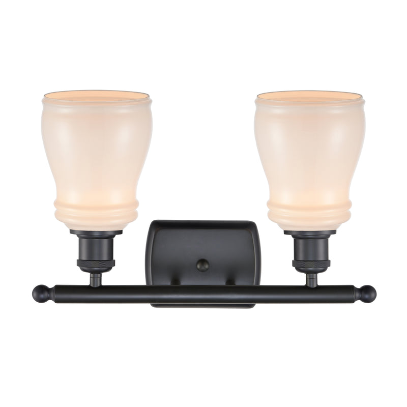Innovations Lighting Ellery 2 Light Bath Vanity Light Part Of The Ballston Collection 516-2W-BK-G391-LED
