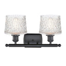 Innovations Lighting Niagra 2 Light Bath Vanity Light Part Of The Ballston Collection 516-2W-BK-G402-LED