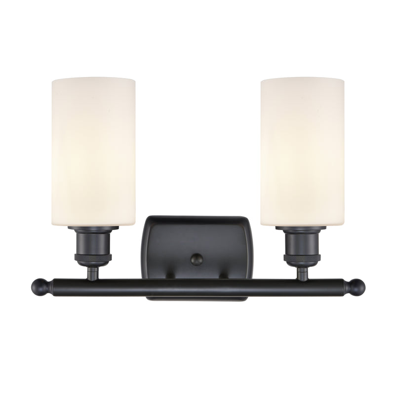 Innovations Lighting Clymer 2 Light Bath Vanity Light Part Of The Ballston Collection 516-2W-BK-G801-LED