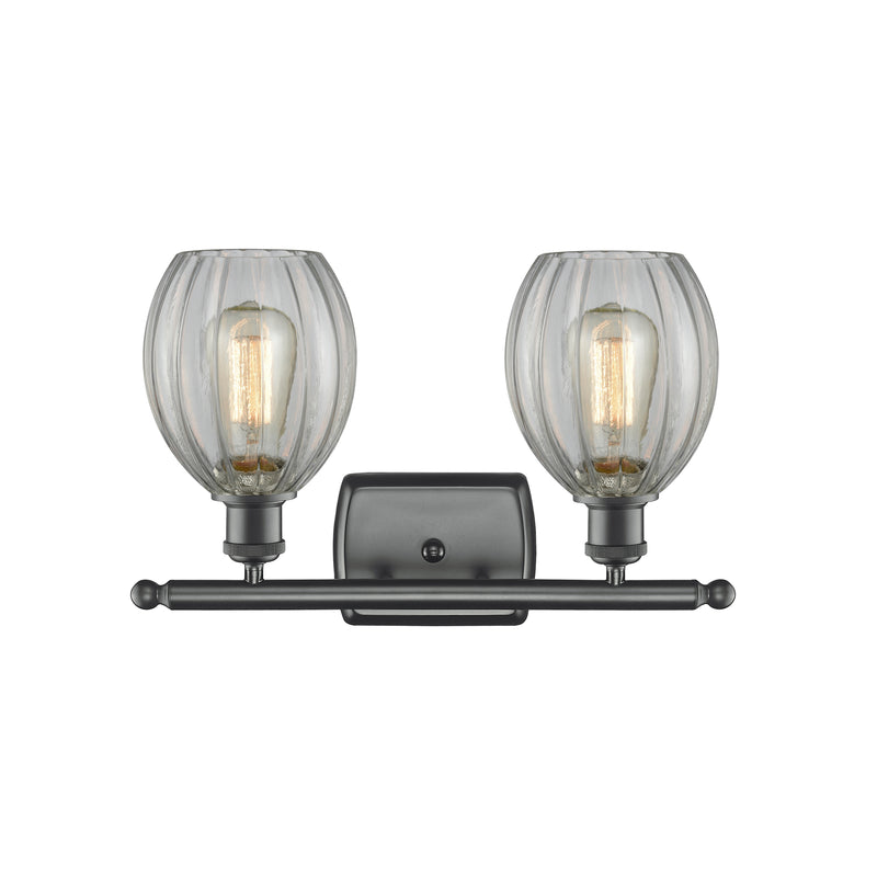 Innovations Lighting Eaton 2 Light Bath Vanity Light Part Of The Ballston Collection 516-2W-BK-G82-LED