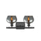 Innovations Lighting Fenton 2 Light Bath Vanity Light Part Of The Ballston Collection 516-2W-BK-G93-LED