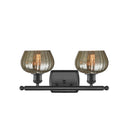 Innovations Lighting Fenton 2 Light Bath Vanity Light Part Of The Ballston Collection 516-2W-BK-G96-LED
