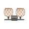 Innovations Lighting Farmhouse Rope 2 Light Bath Vanity Light Part Of The Ballston Collection 516-2W-OB-G121-8RB-LED