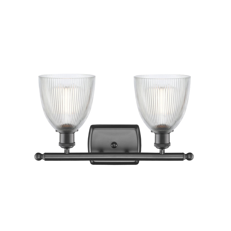Innovations Lighting Castile 2 Light Bath Vanity Light Part Of The Ballston Collection 516-2W-OB-G382-LED