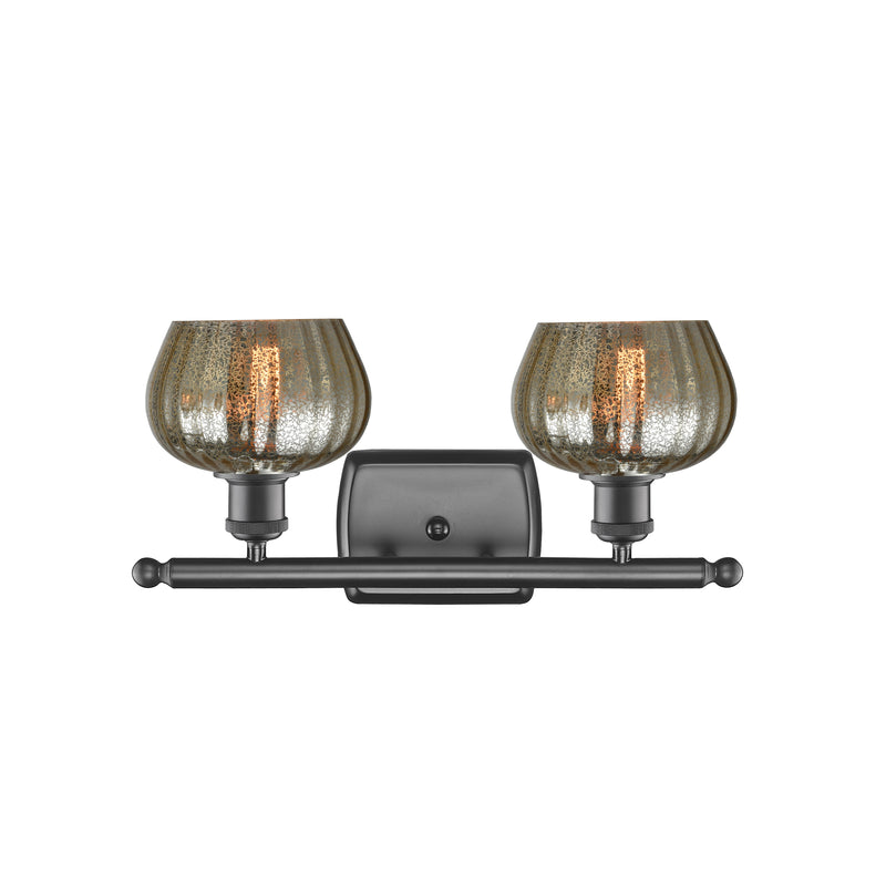 Innovations Lighting Fenton 2 Light Bath Vanity Light Part Of The Ballston Collection 516-2W-OB-G96-LED