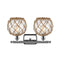 Innovations Lighting Farmhouse Rope 2 Light Bath Vanity Light Part Of The Ballston Collection 516-2W-PC-G122-8RB-LED