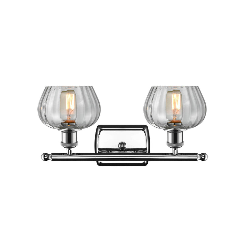 Innovations Lighting Fenton 2 Light Bath Vanity Light Part Of The Ballston Collection 516-2W-PC-G92-LED