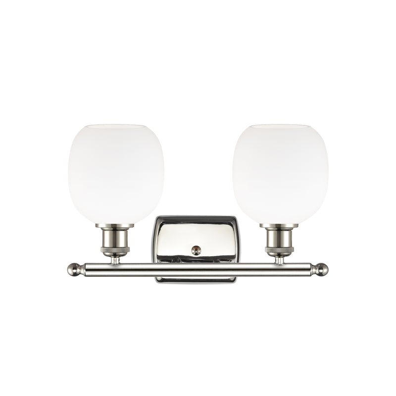 Innovations Lighting Belfast 2 Light Bath Vanity Light Part Of The Ballston Collection 516-2W-PN-G101-LED