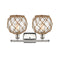 Innovations Lighting Farmhouse Rope 2 Light Bath Vanity Light Part Of The Ballston Collection 516-2W-PN-G122-8RB-LED