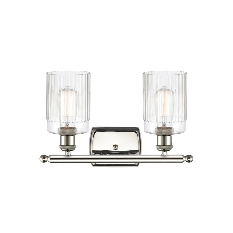 Innovations Lighting Hadley 2 Light Bath Vanity Light Part Of The Ballston Collection 516-2W-PN-G342-LED