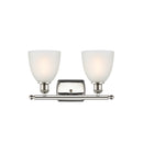 Innovations Lighting Castile 2 Light Bath Vanity Light Part Of The Ballston Collection 516-2W-PN-G381-LED