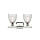 Innovations Lighting Castile 2 Light Bath Vanity Light Part Of The Ballston Collection 516-2W-PN-G382-LED