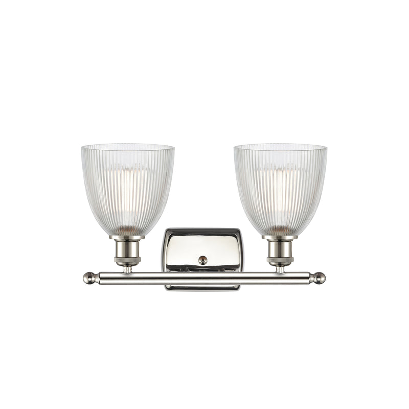 Innovations Lighting Castile 2 Light Bath Vanity Light Part Of The Ballston Collection 516-2W-PN-G382-LED