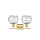 Innovations Lighting Deco Swirl 2 Light 16" Bath Vanity Light 516-2W-SG-G1213-8-LED
