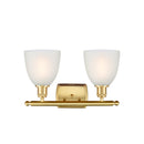 Innovations Lighting Castile 2 Light Bath Vanity Light Part Of The Ballston Collection 516-2W-SG-G381-LED