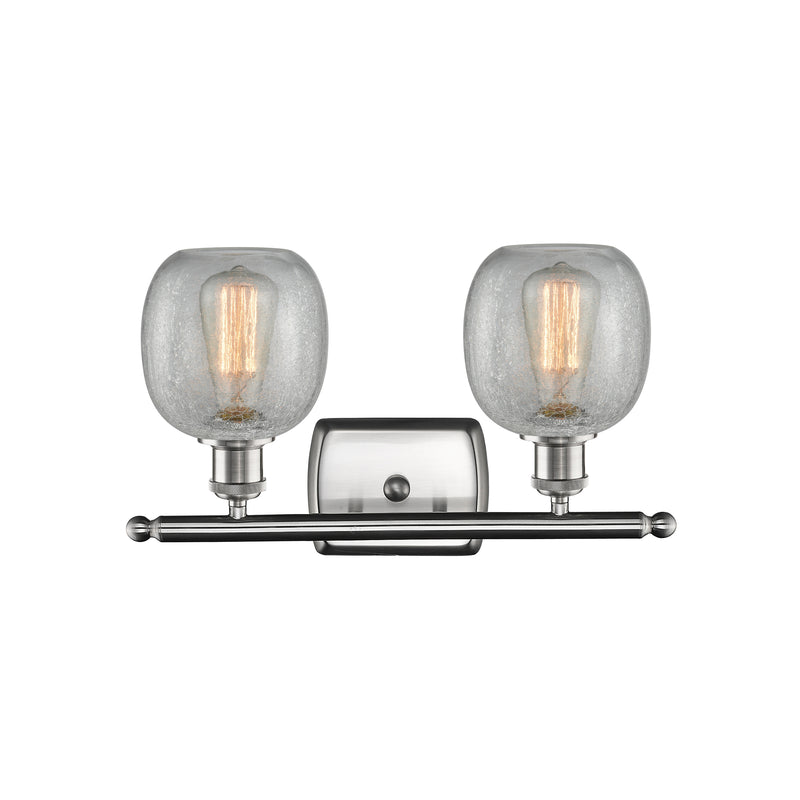 Innovations Lighting Belfast 2 Light Bath Vanity Light Part Of The Ballston Collection 516-2W-SN-G105-LED