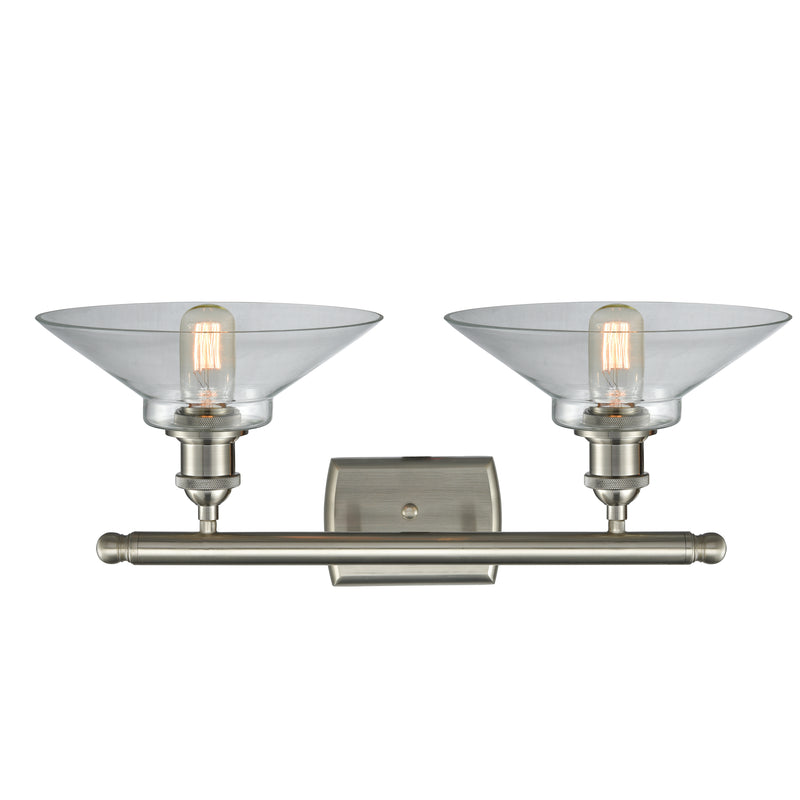 Innovations Lighting Orwell 2 Light Bath Vanity Light Part Of The Ballston Collection 516-2W-SN-G132-LED