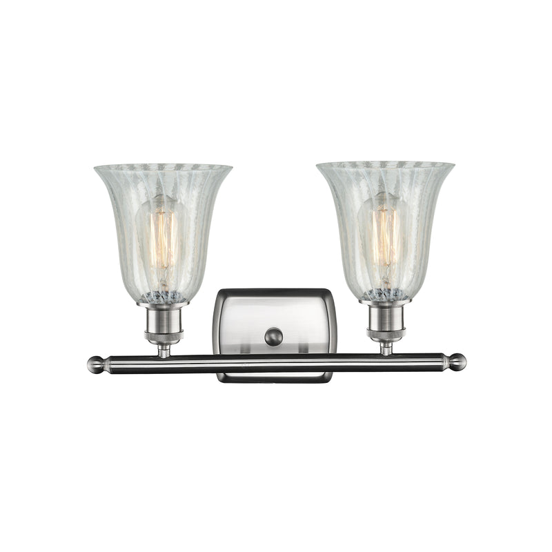 Innovations Lighting Hanover 2 Light Bath Vanity Light Part Of The Ballston Collection 516-2W-SN-G2811-LED