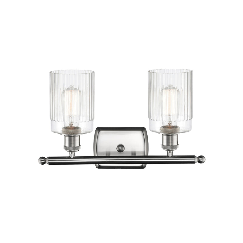 Innovations Lighting Hadley 2 Light Bath Vanity Light Part Of The Ballston Collection 516-2W-SN-G342-LED