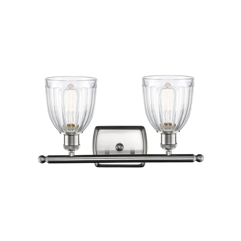 Innovations Lighting Brookfield 2 Light Bath Vanity Light Part Of The Ballston Collection 516-2W-SN-G442-LED